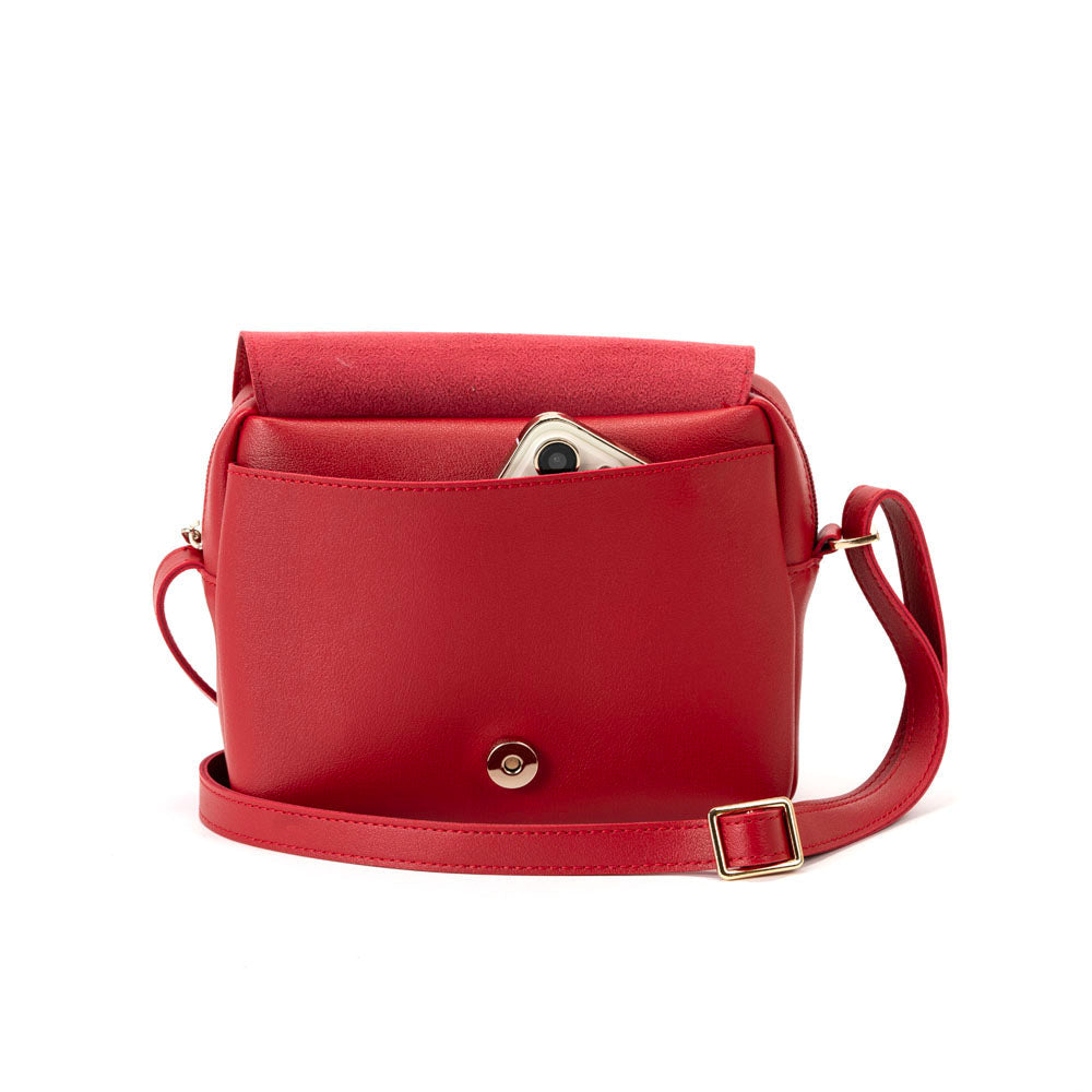 Adele Camera Bag - Cherry Red
