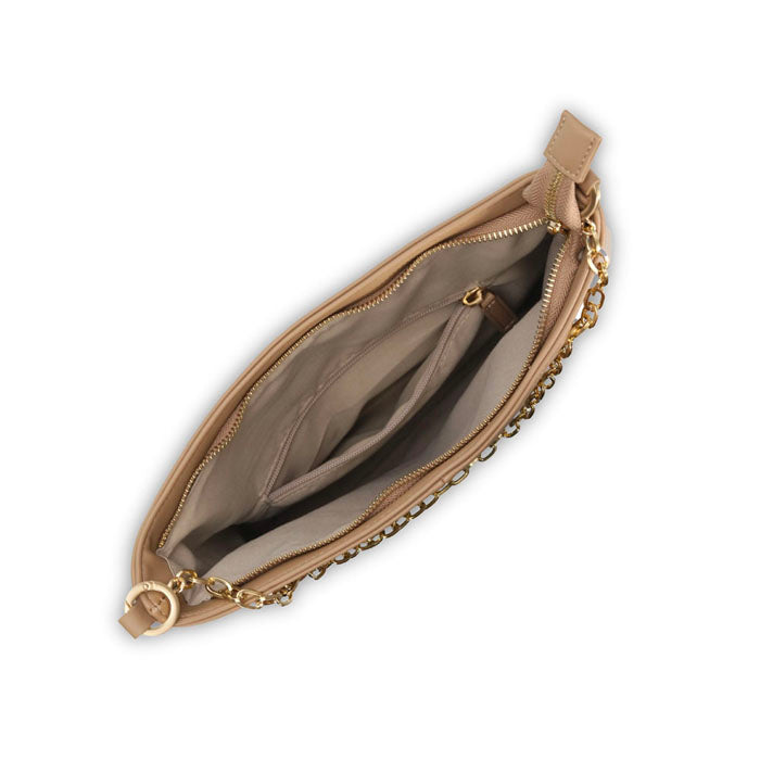 RACE CLUTCH BAG CAPPUCCINO