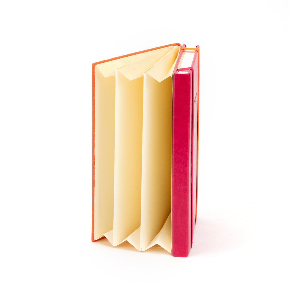 JOURNAL WITH POCKET FUCHSIA
