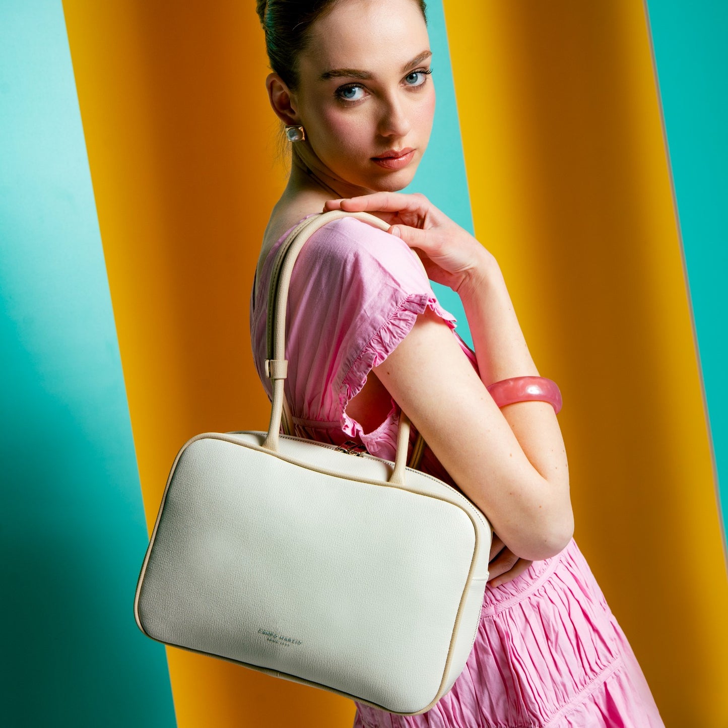 Wynwood Bowling Bag - Cream