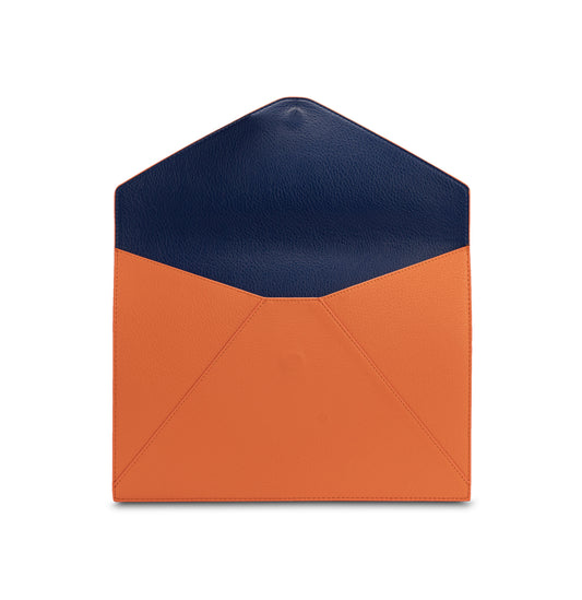 FEDOR DOCUMENT HOLDER A4 MANDARIN - OCEAN BLUE