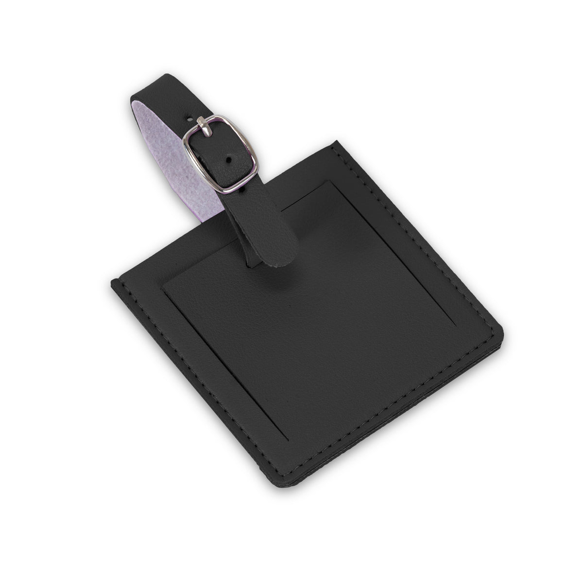 DENNIS SQUARE LUGGAGE TAG BLACK