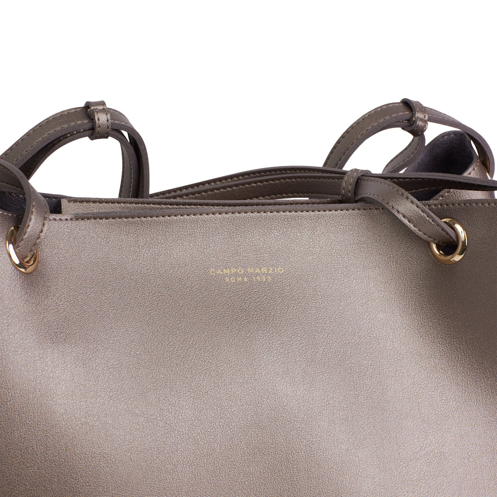 Shoulder Bag With Inner Bag (2 in 1) - Graphite Grey