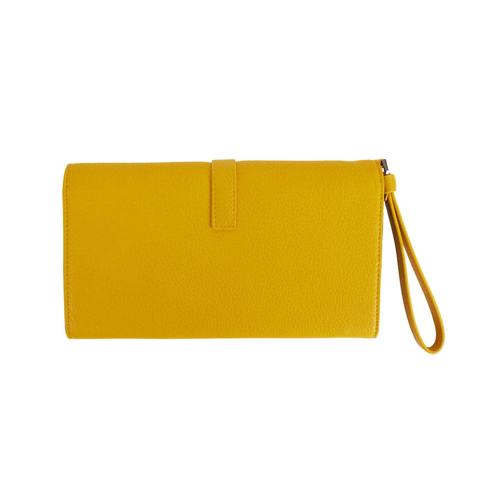 Travel Wallet - For Her - Canary Yellow