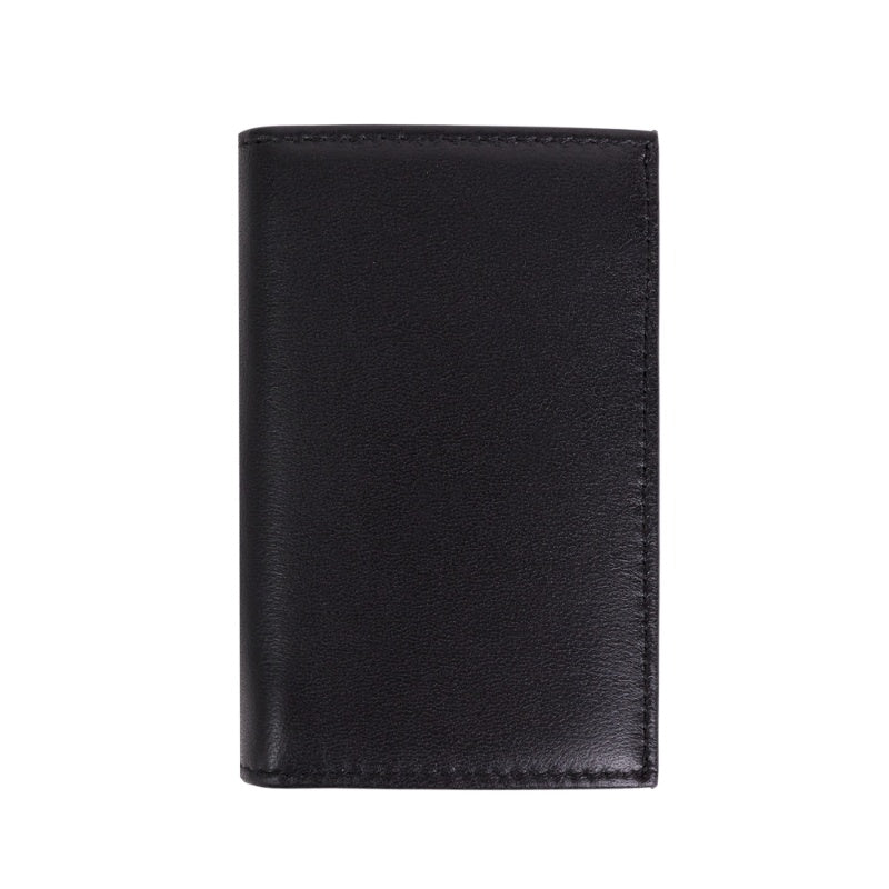 Double Business Card And Credit Card Holder - Black
