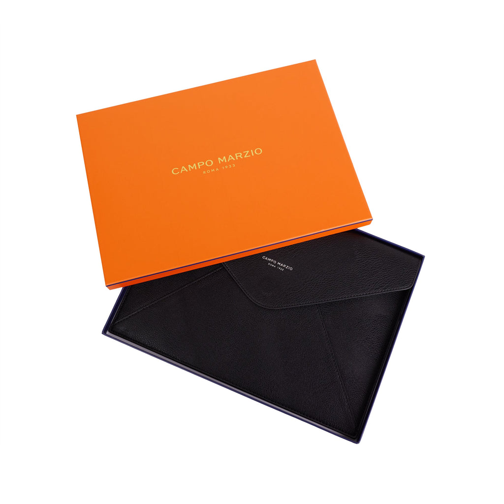 A4 Document Holder Envelope Luxury Collection - Fedor - Ocean Blue
