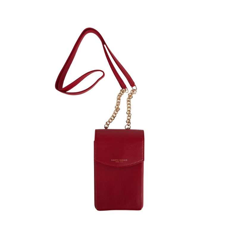 Phone and Card Bag Mini -  Flame Scarlet