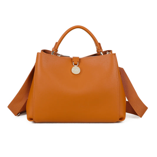 Calypso Chic Handbag - Camel
