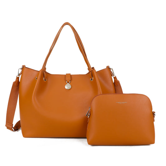 Catrin Chic Shoulder Bag - Camel