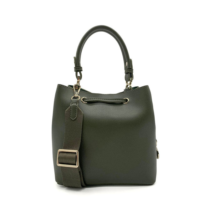 NATALIA CHIC BUCKET BAG OLIVE GREEN