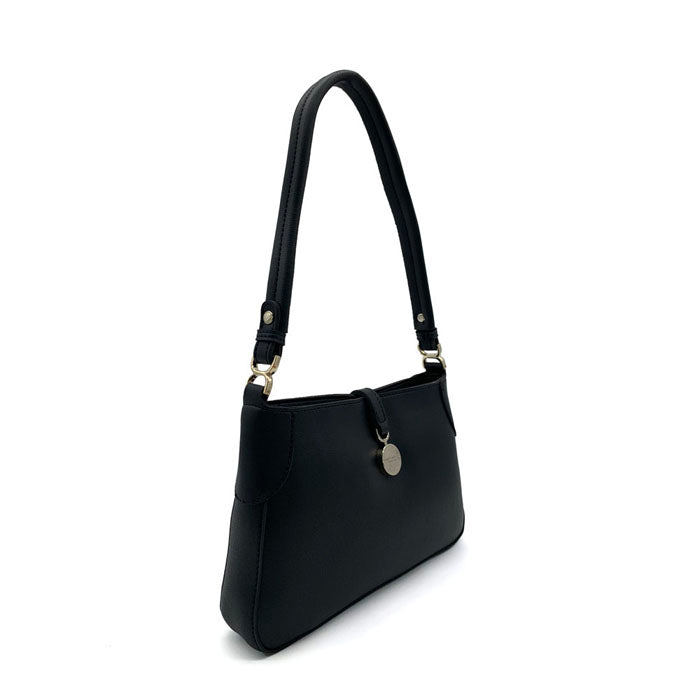 GRAZIA CHIC SHOULDER BAG BLACK