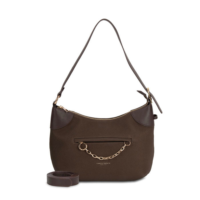 STAR SHOULDER BAG BROWN
