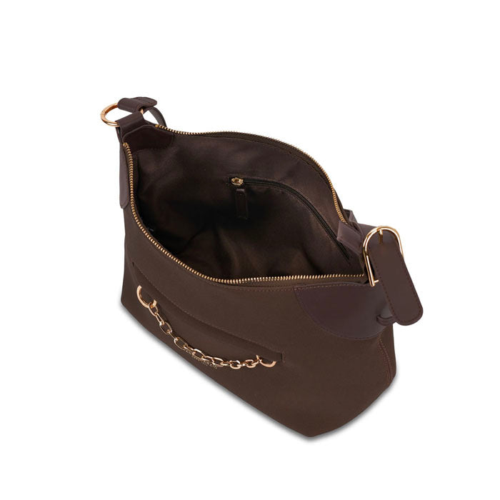 STAR SHOULDER BAG BROWN