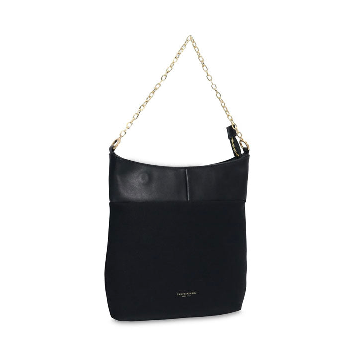 RACE CLUTCH BAG BLACK