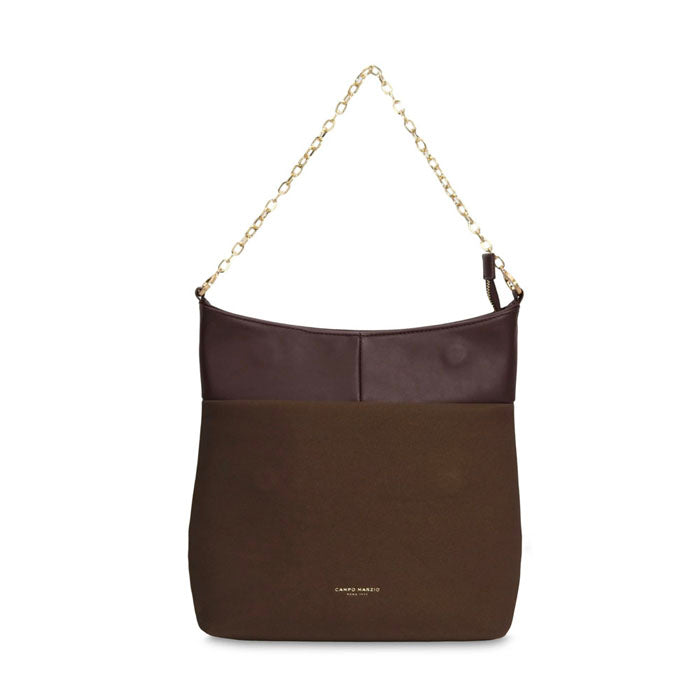 RACE CLUTCH BAG BROWN