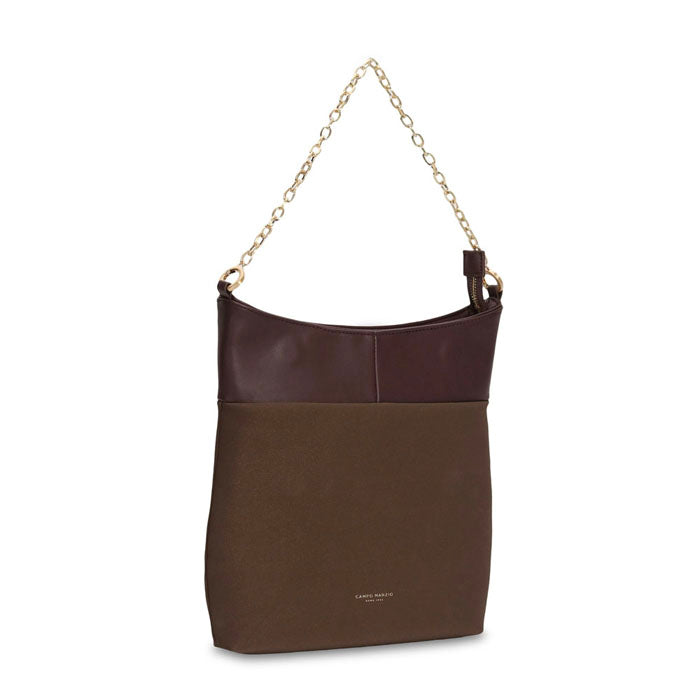RACE CLUTCH BAG BROWN