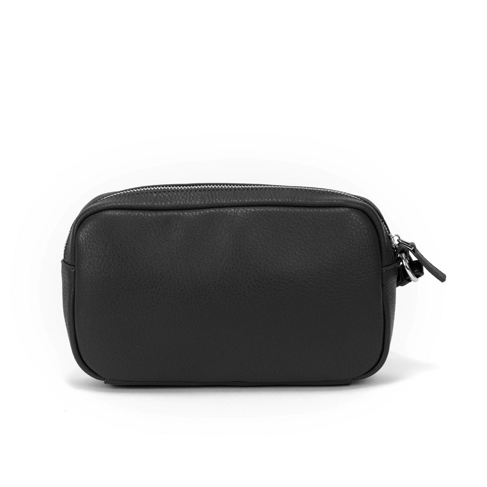 Taipei Pochette - Black Lapis Blue