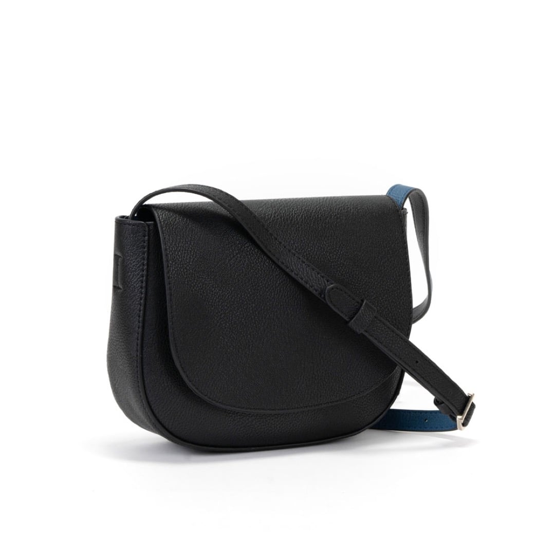 Rachel Mini Bag - Black Lapis Blue