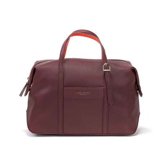 Ariana Bowling Bag - Burgundy