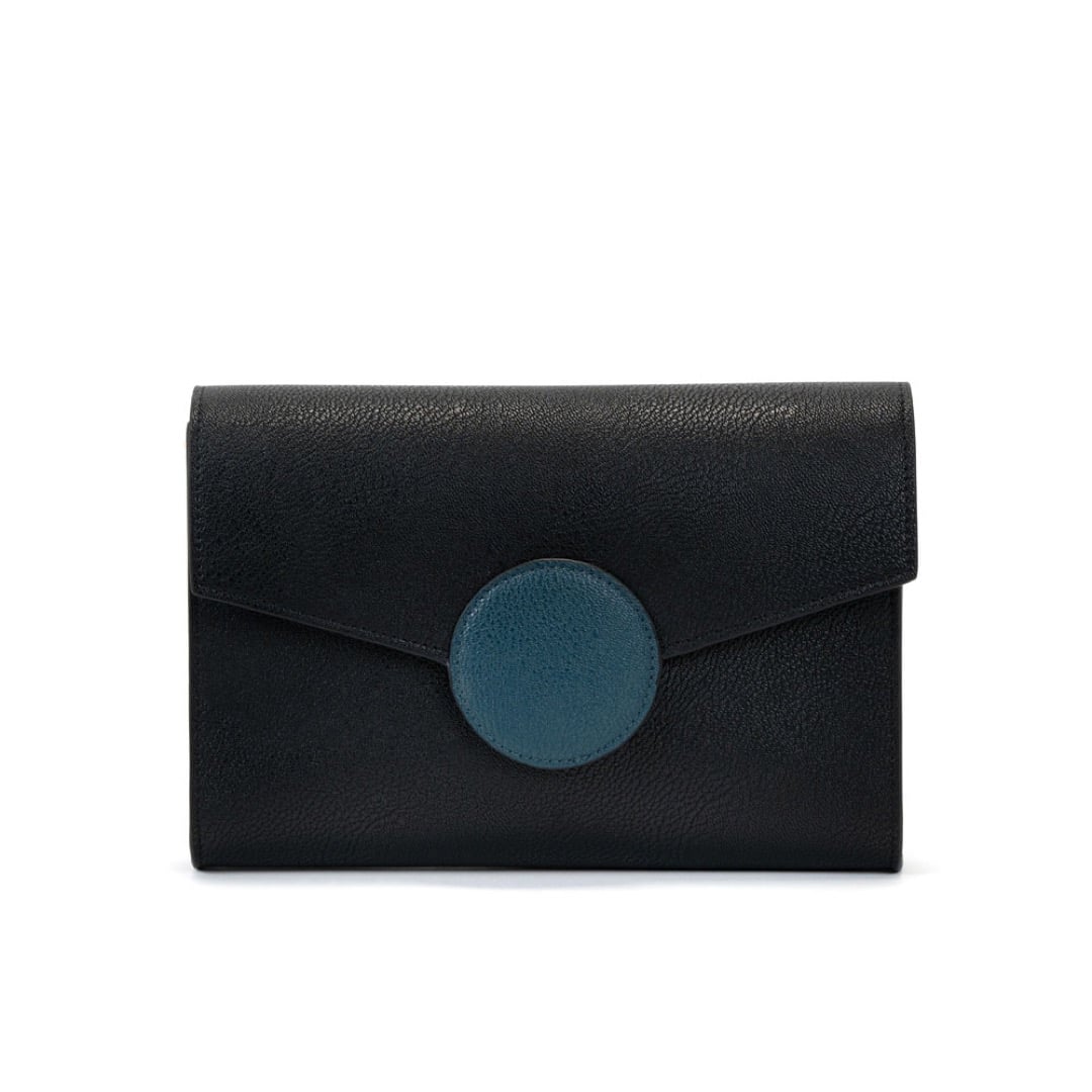 Phoebe Clutch Bag - Black