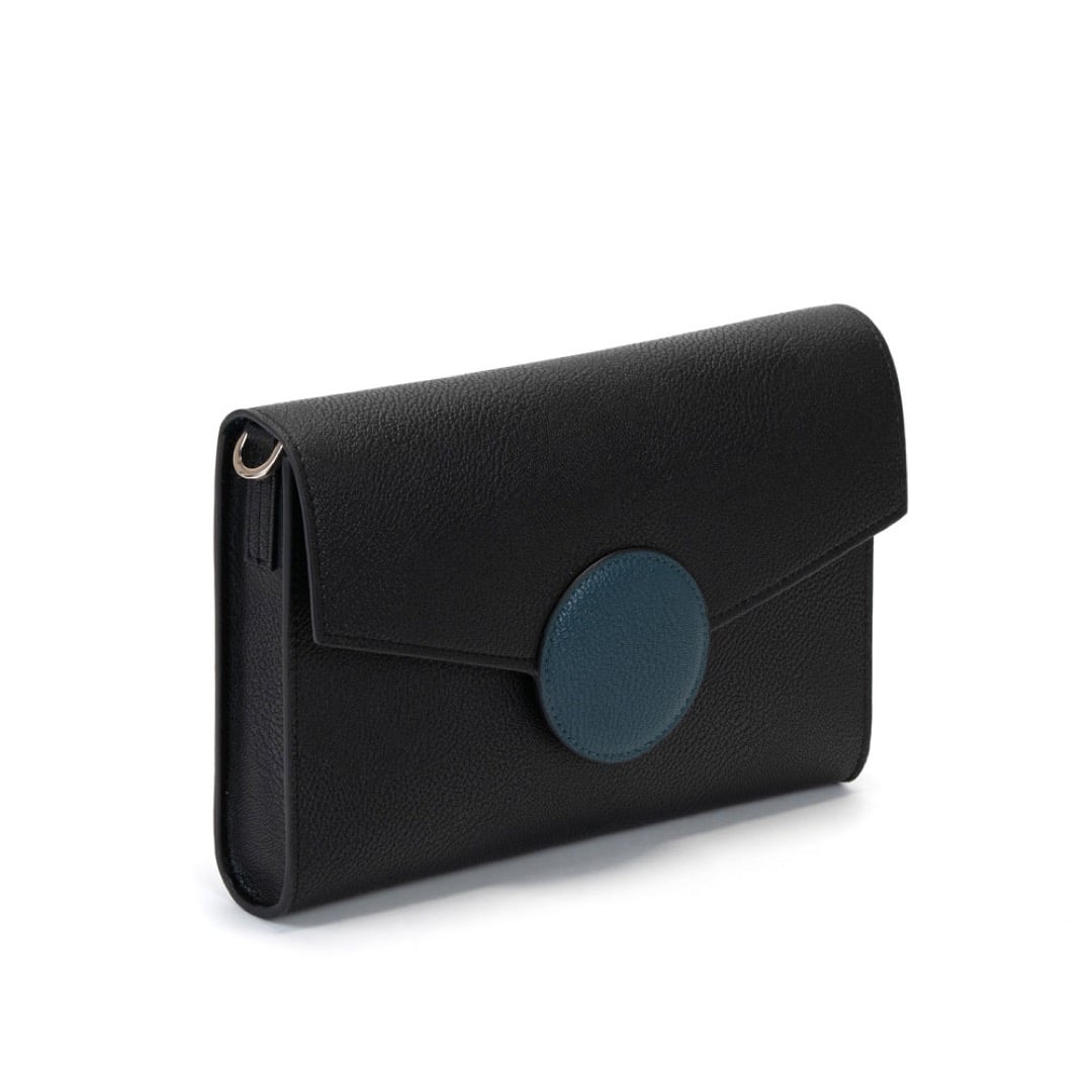 Phoebe Clutch Bag - Black