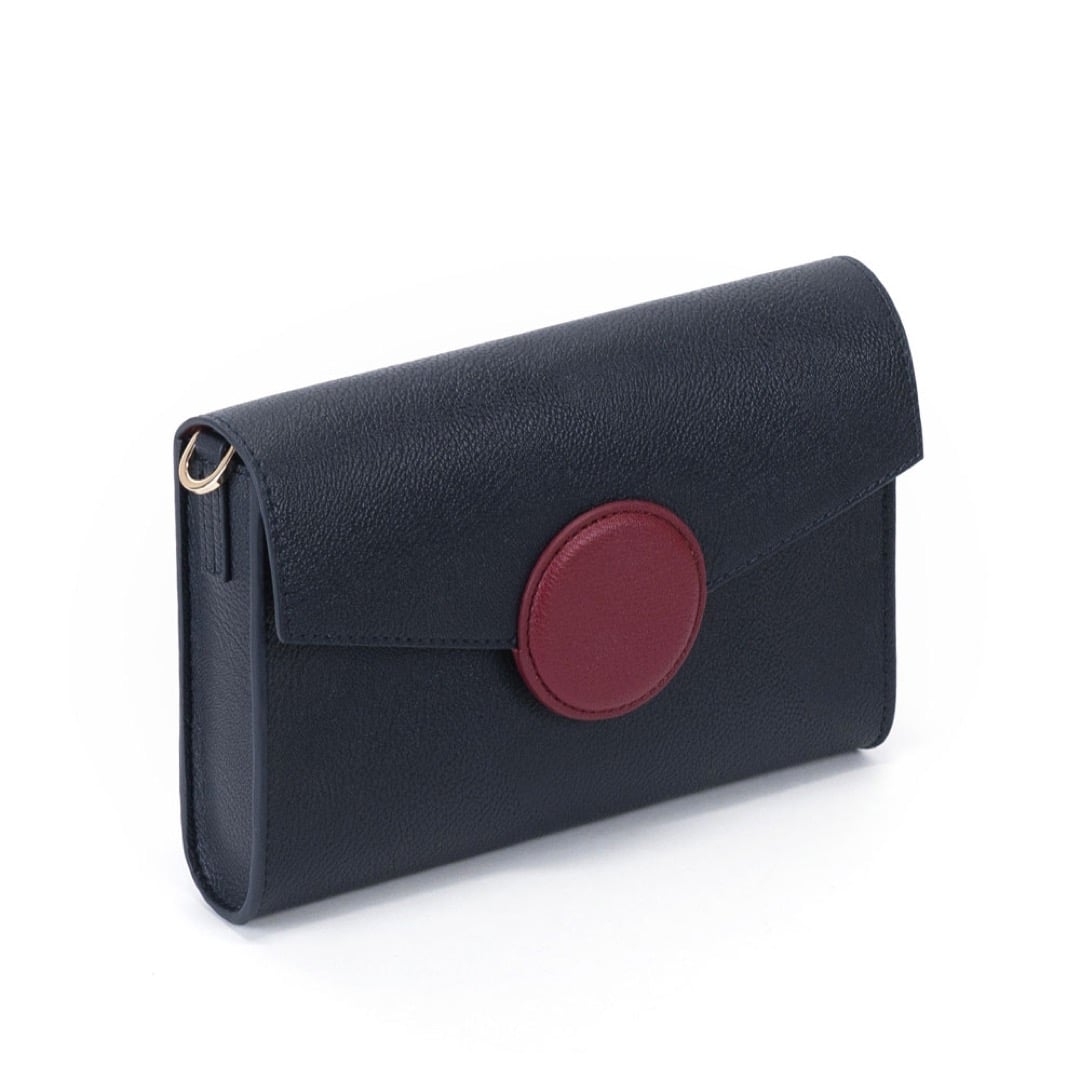 Phoebe Clutch Bag - Ocean Blue