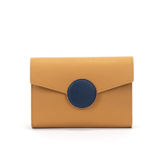 Phoebe Clutch Bag - Yellow