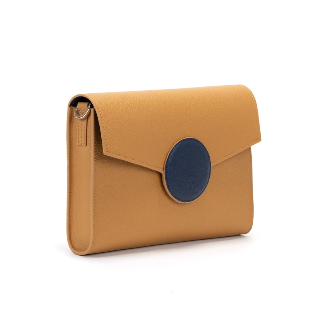 Phoebe Clutch Bag - Yellow