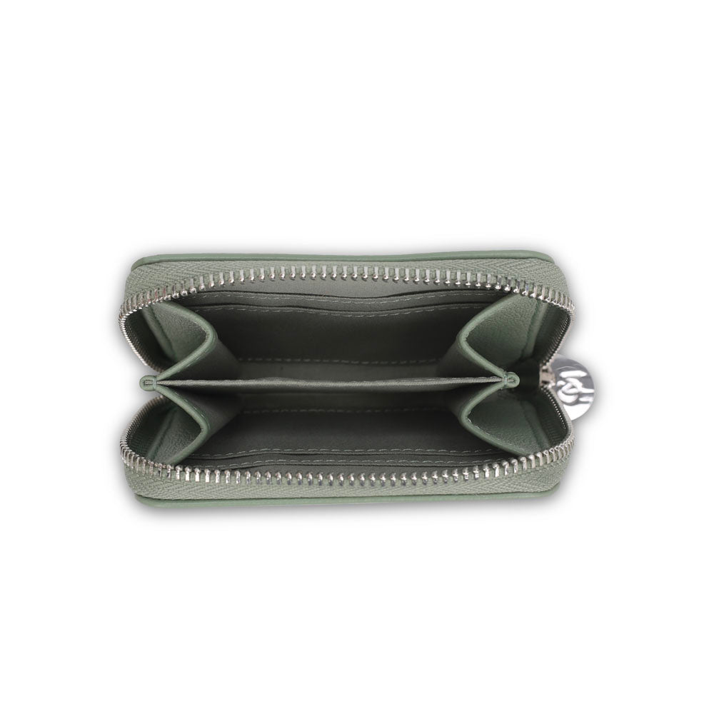 ANNA CARD WALLET SAGE GREEN