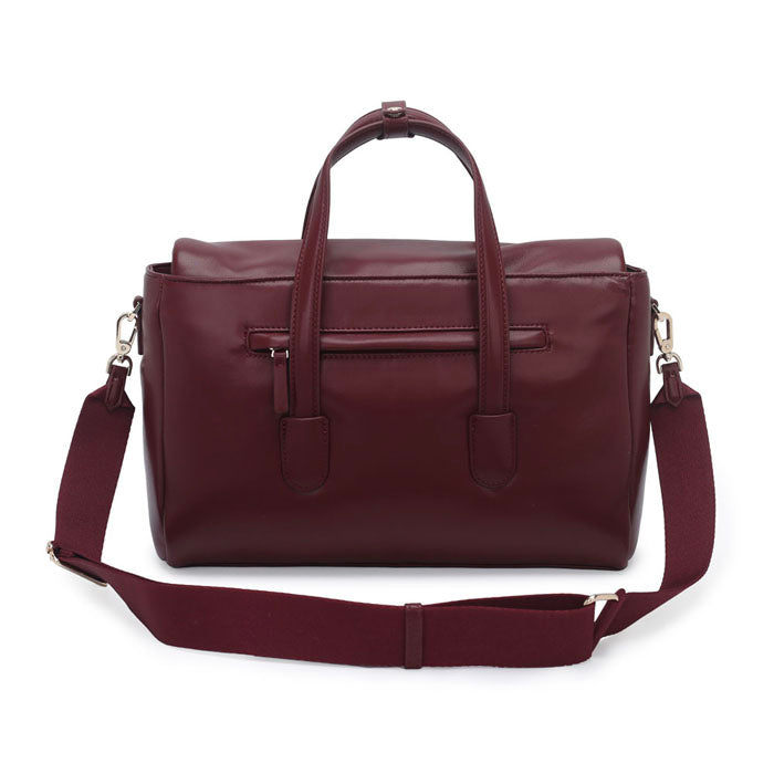 ADELAIDE HANDBAG BURGUNDY