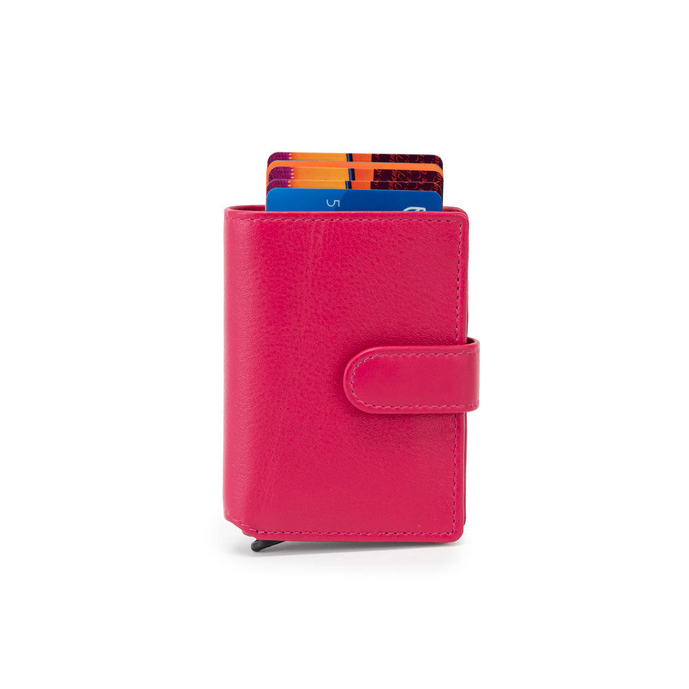 Axel Plus Card Holder - Fuchsia Pink