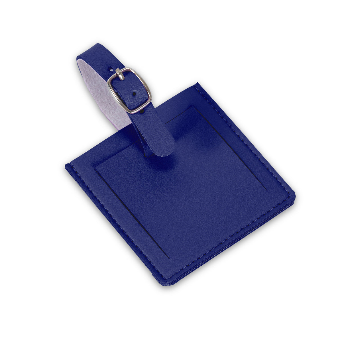 DENNIS SQUARE LUGGAGE TAG OCEAN BLUE