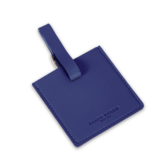 DENNIS SQUARE LUGGAGE TAG OCEAN BLUE