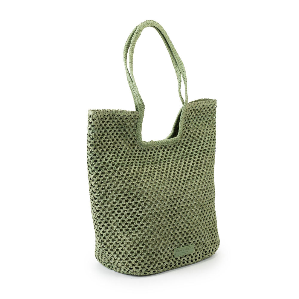 Ariel Tote Bag - Military Green