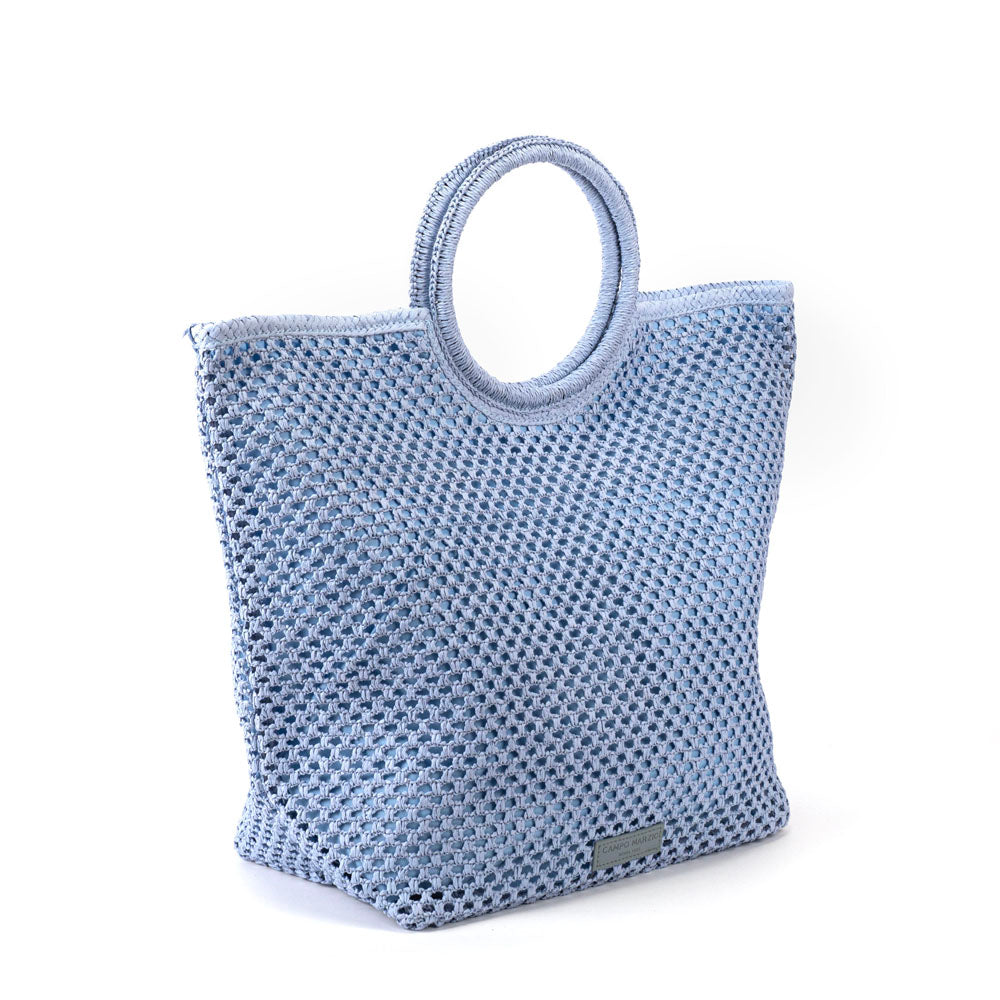 Melody Handbag - Powder Blue