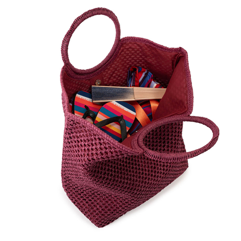 Melody Handbag - Red Wine