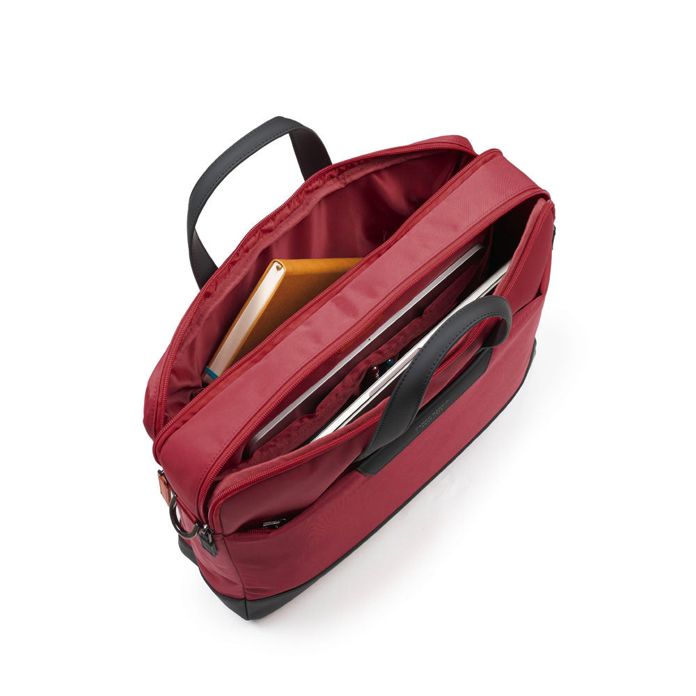 William Briefcase - Bordeaux