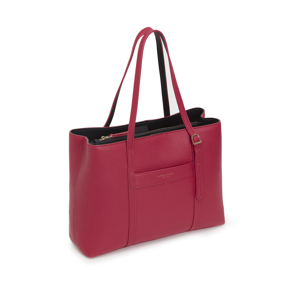 Tote Bag With Front Pocket Blair Fuchsia